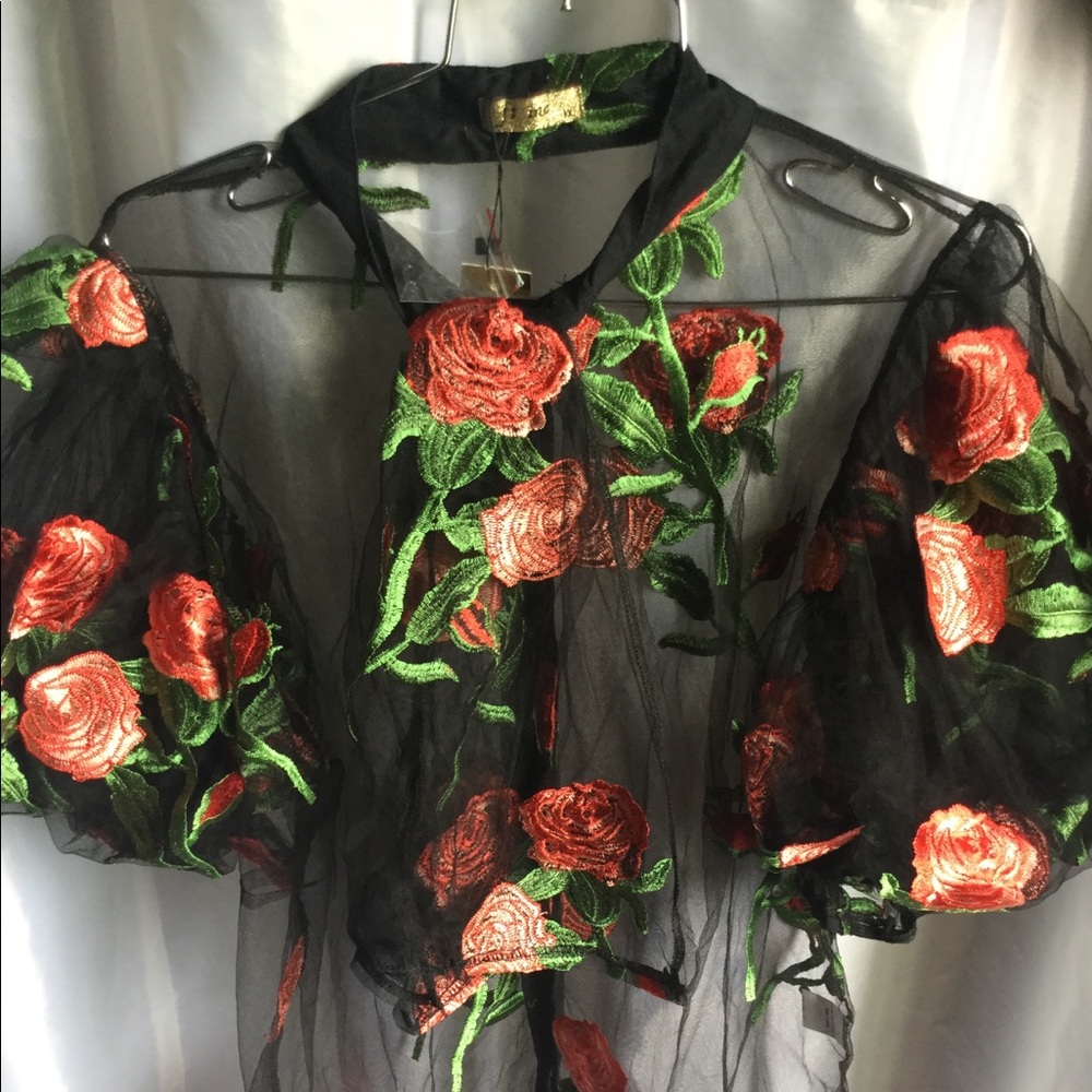 1xl FT inc Shear Blouse